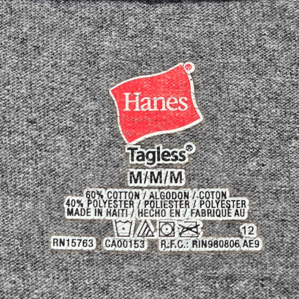 Ohio State Buckeyes Gray TShirt Large Graphic Logo Sz Medium Hanes Basketball - Picture 3 of 8